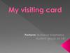 My visiting card