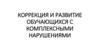 Коррекция и развитие обучающихся с комплексными нарушениями