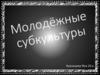 Молодёжные субкультуры