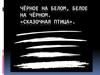 Чёрное на белом, белое на чёрном. «Сказочная птица»