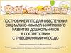 Построение РППС для обеспечения социально-коммуникативного развития дошкольников в соответствии с требованиями ФГОС ДО
