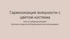Гармонизация внешности с цветом костюма. Цветотип внешности