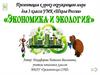 Экология и экономика
