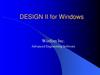 Функциональная структура DESIGN II for Windows
