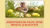 Sărbătorile de paște, între miracol și realitate