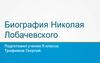 Биография Николая Лобачевского