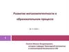 Развитие метакомпетентности в образовательном процессе
