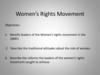 Women’s Rights Movement