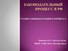 Стадии законодательного процесса