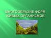 Многообразие форм живых организм