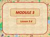 Module 3. lesson 3d