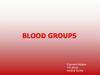 Blood groups