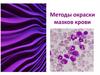 Методы окраски крови, окраска по Романовскому