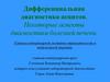 Дифференциальная диагностика асцитов. Некоторые аспекты диагностики болезней печени