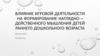 Влияние игровой деятельности на формирование наглядно – действенного мышления детей раннего дошкольного возраста