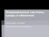 Операционные системы, среды и оболочки. Файловая система. Физическая организация