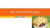 My favourite dish