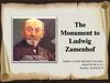 The Monument to Ludwig Zamenhof