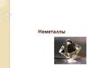 Неметаллы