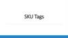 SKU Tags
