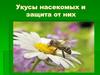 Укусы насекомых и защита от них