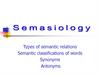 Semasiology
