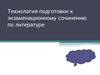 Технология подготовки к экзаменационному сочинению по литературе
