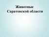 Животные Саратовской области