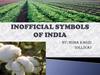 Inofficial symbols of India