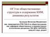 ОГЭ по обществознанию: структура и содержание КИМ, динамика результатов