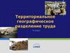 Территориальное разделение труда