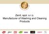 Zenit, spol. s r.o. Manufacturer of Washing and Cleaning Products