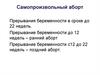 Самопроизвольный аборт