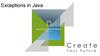 Exceptions in Java