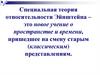 Специальная теория относительности Эйнштейна
