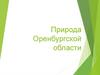 Природа Оренбурской области