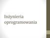 Inżynieria oprogramowania