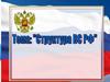 Структура Вооруженных сил РФ
