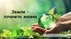 Земля - планета жизни