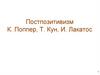 Постпозитивизм К. Поппер, Т. Кун, И. Лакатос