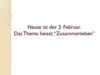 Zusammenleben