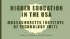 Higher education in the USA