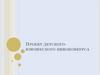 Проект детского-юношеского киноконкурса
