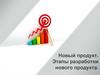 Новый продукт. Этапы разработки нового продукта