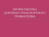 Профилактика дорожно-транспортного травматизма