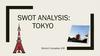 SWOT analysis: Tokyo