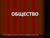 Общество. Что такое общество?