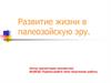 Развитие жизни в палеозойскую эру