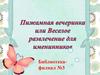 Пижамная вечеринка или Веселое развлечение для именинников