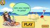 Interactive english summer sight word game